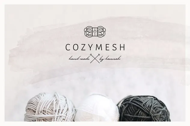 女性品牌VI视觉设计素材包[Logo模板/图标/水彩元素] So Female Branding Kit + Icons & Watercolours插图(4)