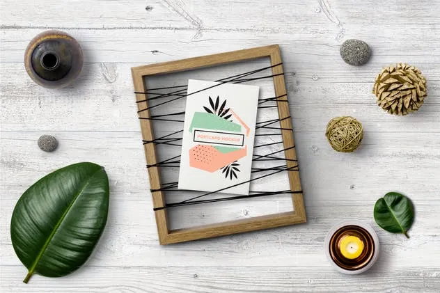 创意场景画框相框样机模板 Picture Frame Scene Generator插图(5)