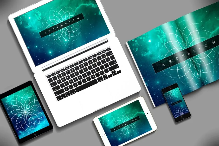 神圣宗教几何图形矢量素材包 Sacred Geometry Vector Pack Vol. 6插图(3)