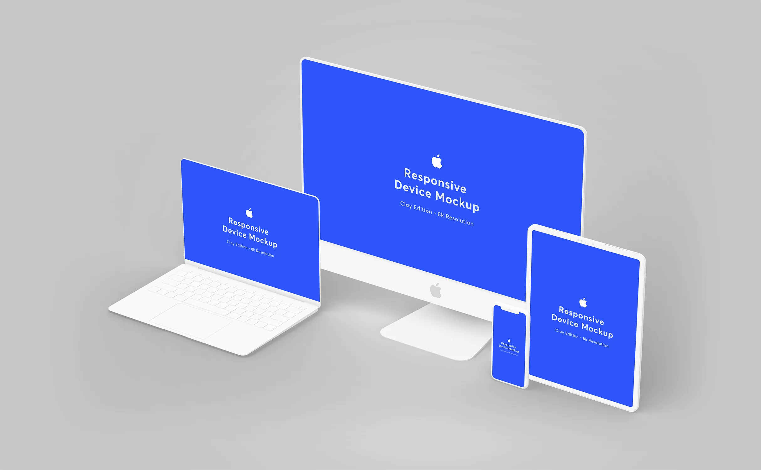 极简主义风格响应式交互设计效果图预览素材库精选样机v3 Responsive Device Mockup 3.0插图(1)