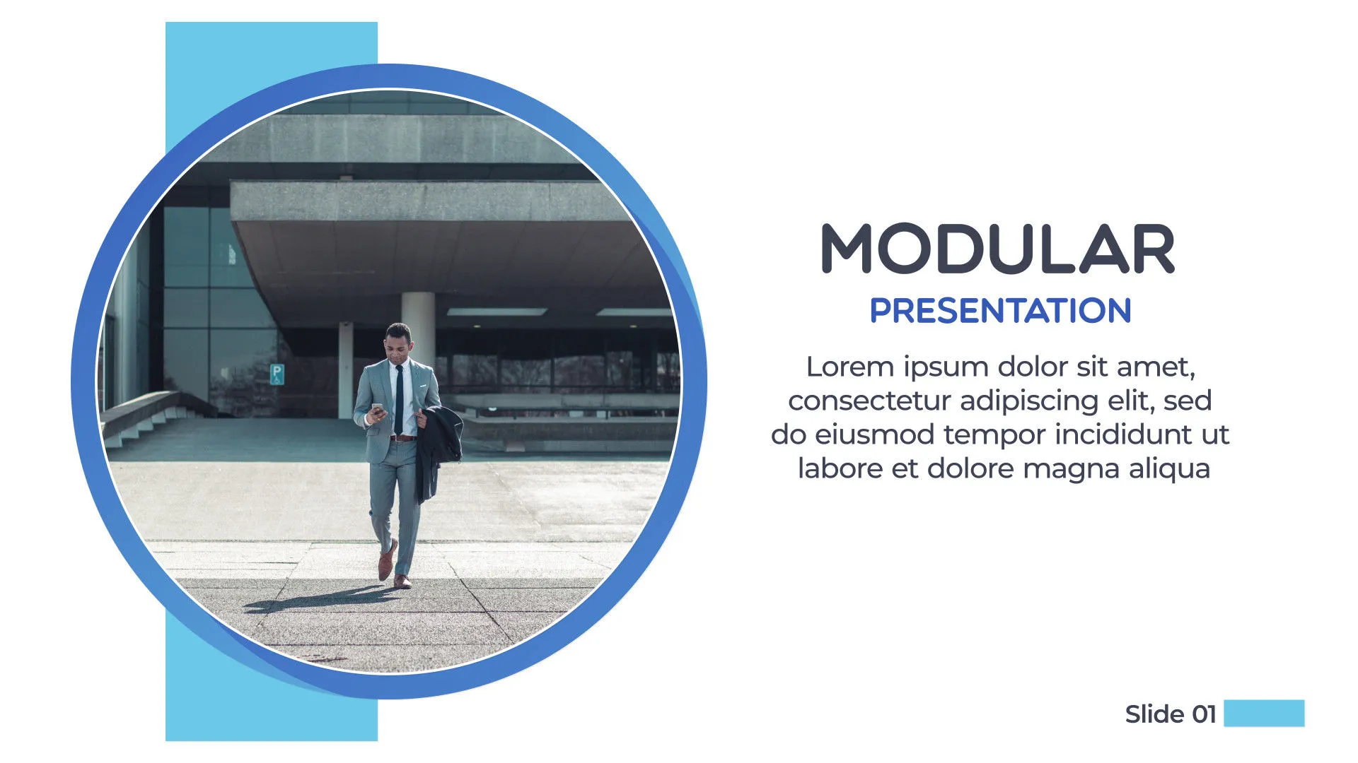 现代简洁出色的模块化演示像素设计精选AE模板