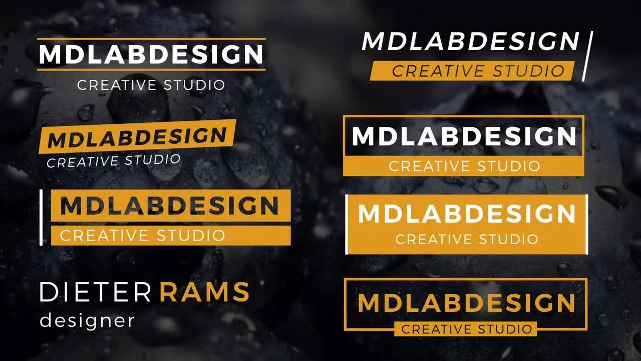 现代时尚的三分之二效果像素设计精选AE模板