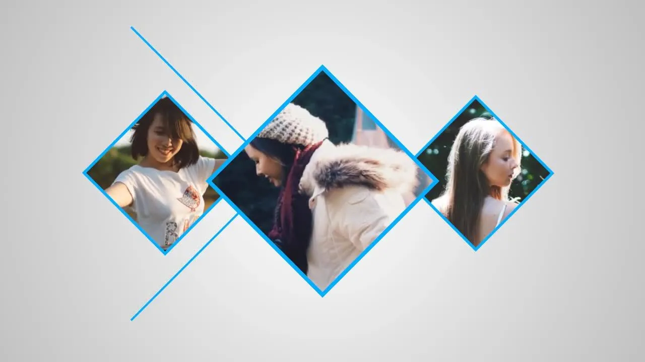 简单的广告开场白转场过渡效果像素设计精选AE模板