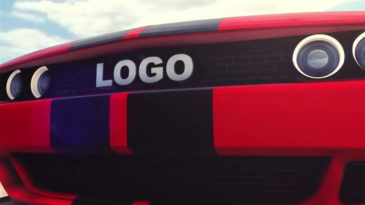 时尚的动画3D汽车展示介绍像素设计精选AE模板