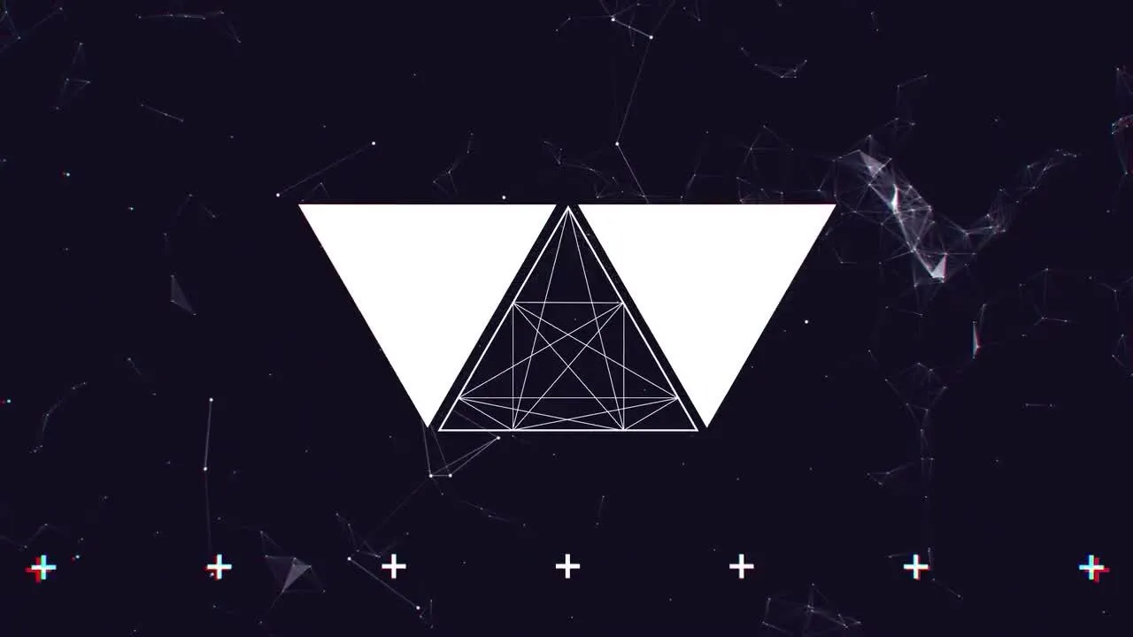 小故障帧显示图像宣传片像素设计精选AE模板