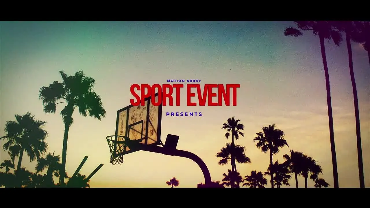 职业体育赛事宣传像素设计精选AE模板