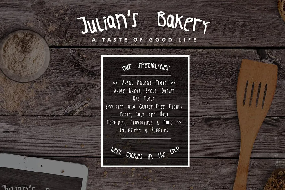 烘培品牌VI样机模板 Bakery Mockup插图(3)