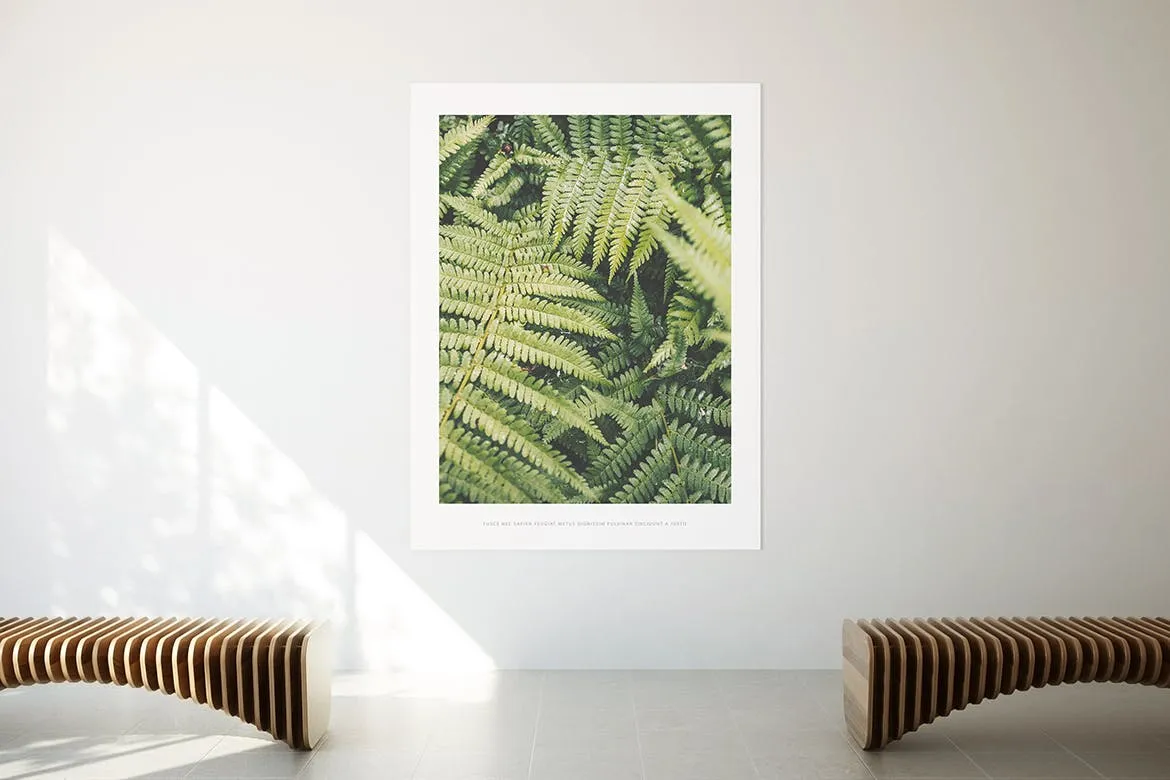 居家大厅大幅画框相框样机素材库精选模板 Poster Mockup插图(6)