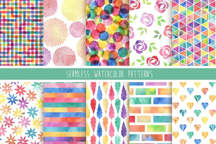 DIY水彩手绘插画师工具包 DIY Watercolor Collection Pro插图(3)