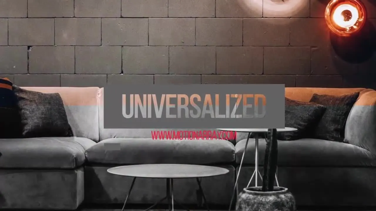 现代多彩活力的平滑幻灯片像素设计精选AE模板