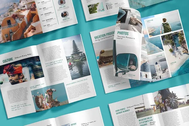 旅行者旅行主题杂志排版设计模板 TRAVELLER MAGAZINE插图(3)