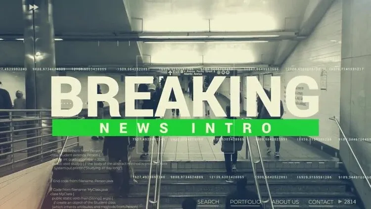 现代简洁的新闻简短介绍像素设计精选AE模板