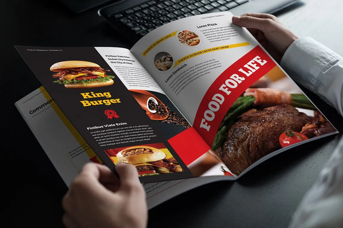 30页时尚的旅行、投资组合杂志模板下载[indd]插图(9)