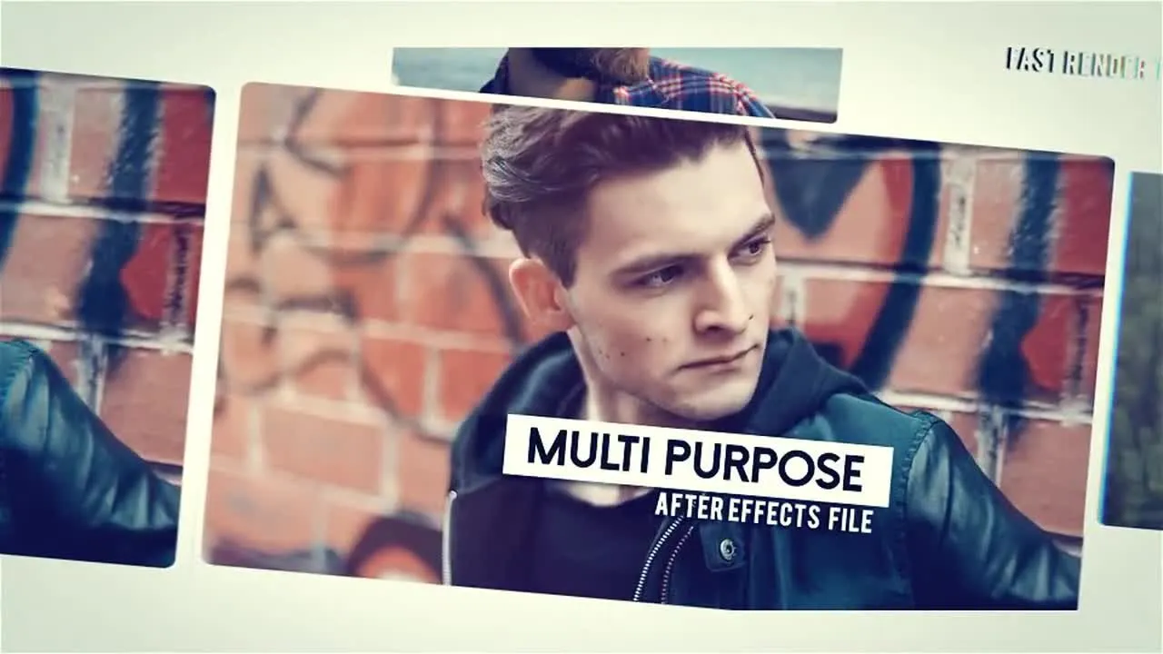 时尚快速促销像素设计精选AE模板