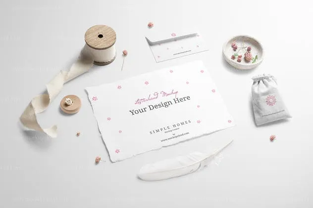 经典样机模板v3-优雅场景样机/巨无霸Banner模板 Simple Homes Mockup Vol. 3插图(2)