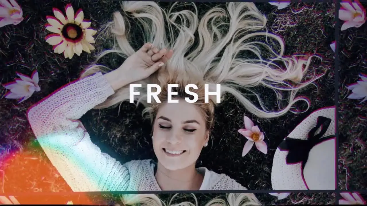 强节奏快闪图文展示片头像素设计精选AE模板