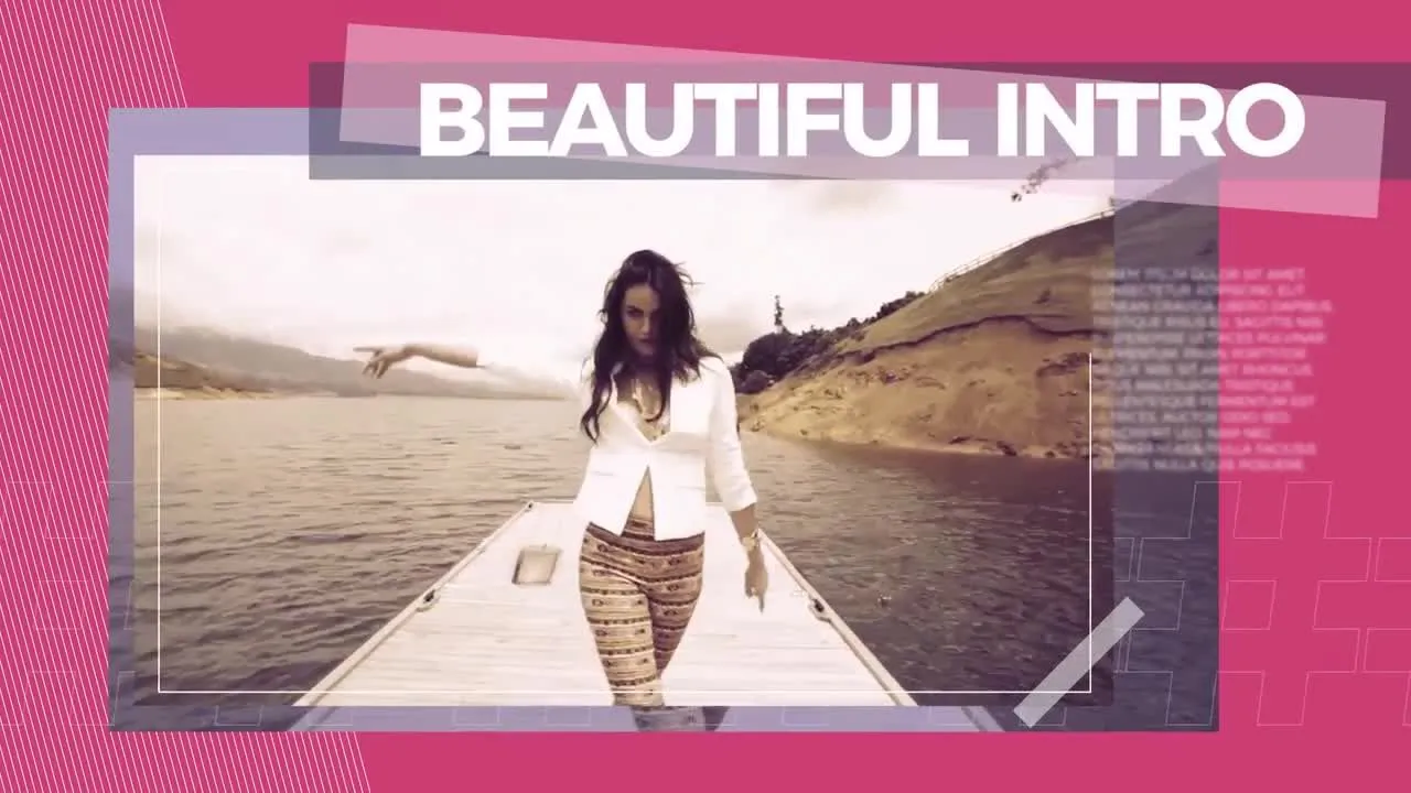 色彩缤纷的现代照片像素设计精选AE模板