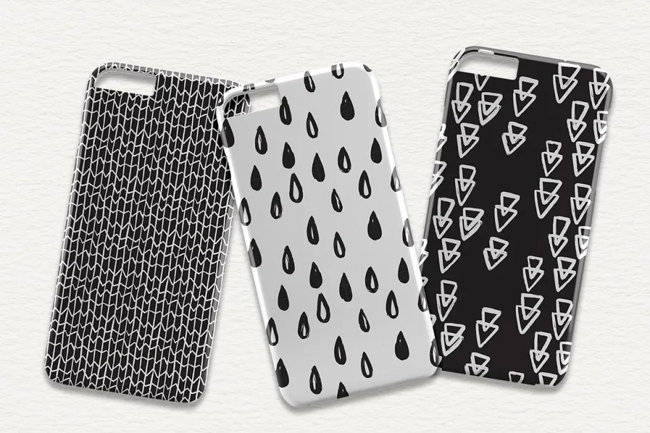 大胆极简主义纹理图案 Bold Minimalist Pattern Collection插图(3)