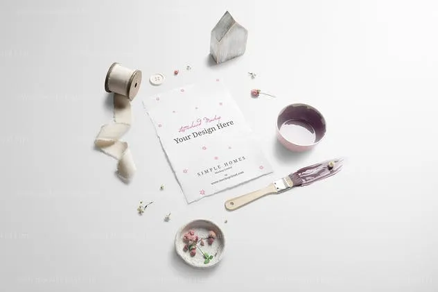 经典样机模板v3-优雅场景样机/巨无霸Banner模板 Simple Homes Mockup Vol. 3插图(6)