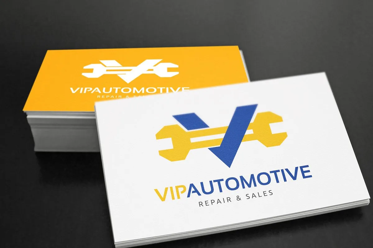 汽车行业VIP贵宾会员 Logo 模板 VIP Automotive Logo