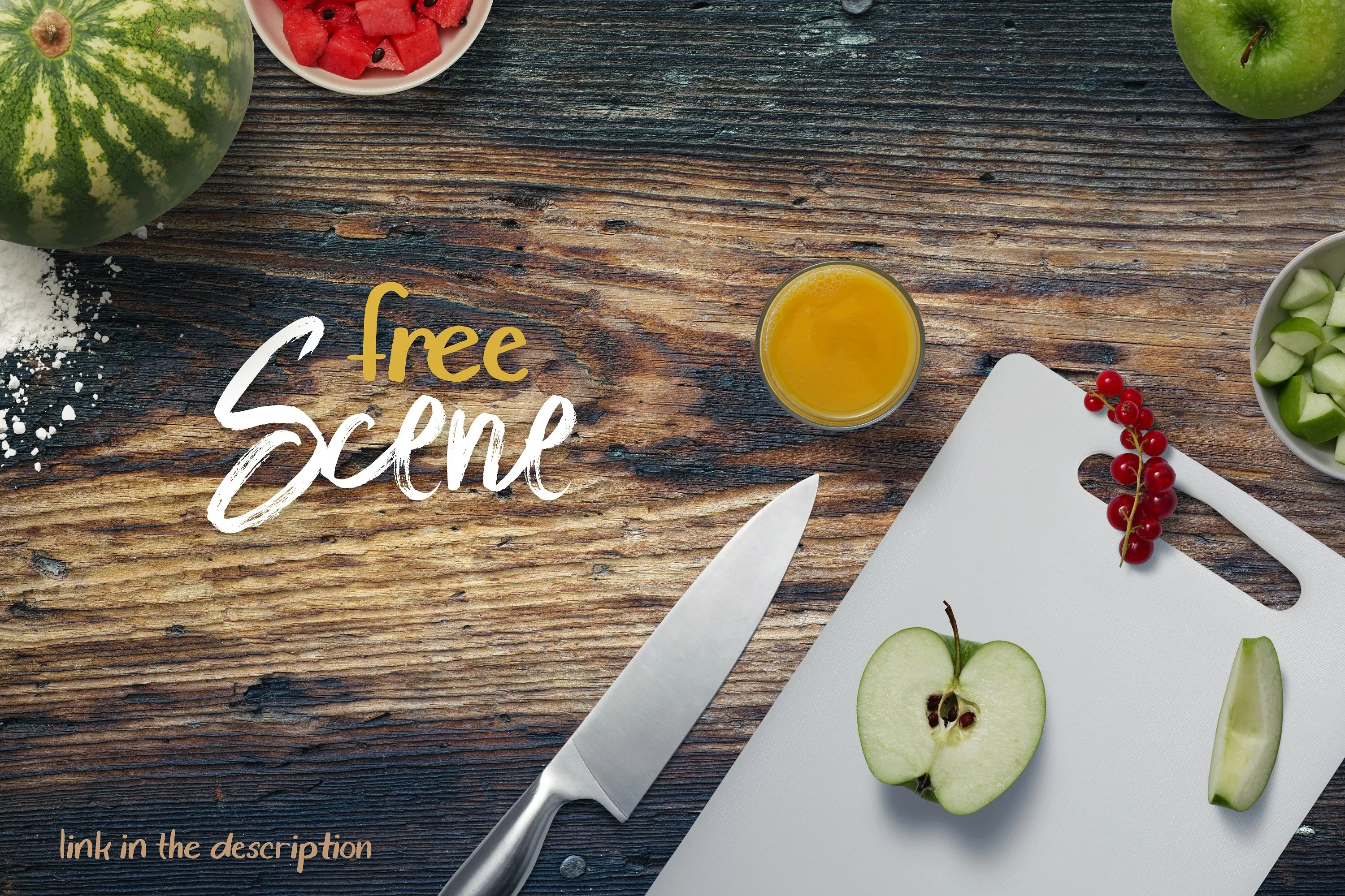 Kitchen Scene Generator–高品质的厨房场景样机下载 9.42 GB[psd,png]插图(14)