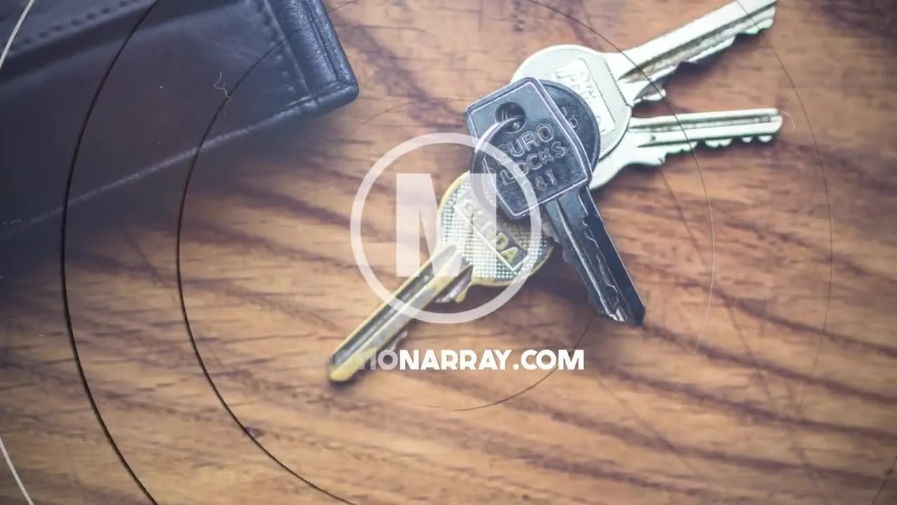 简约优雅的圆圈幻灯片照片展示像素设计精选AE模板