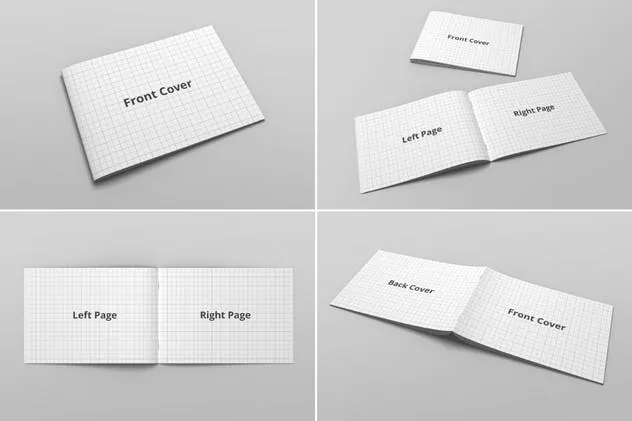 A4多用途产品目录产品手册样机模板Vol.1 Brochure Catalog Mockup Vol. 1插图(1)