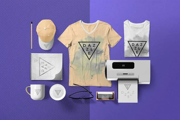 时尚品牌设计T恤印花设计样机 Premium Quality T-shirt Mockup Scenes插图(2)