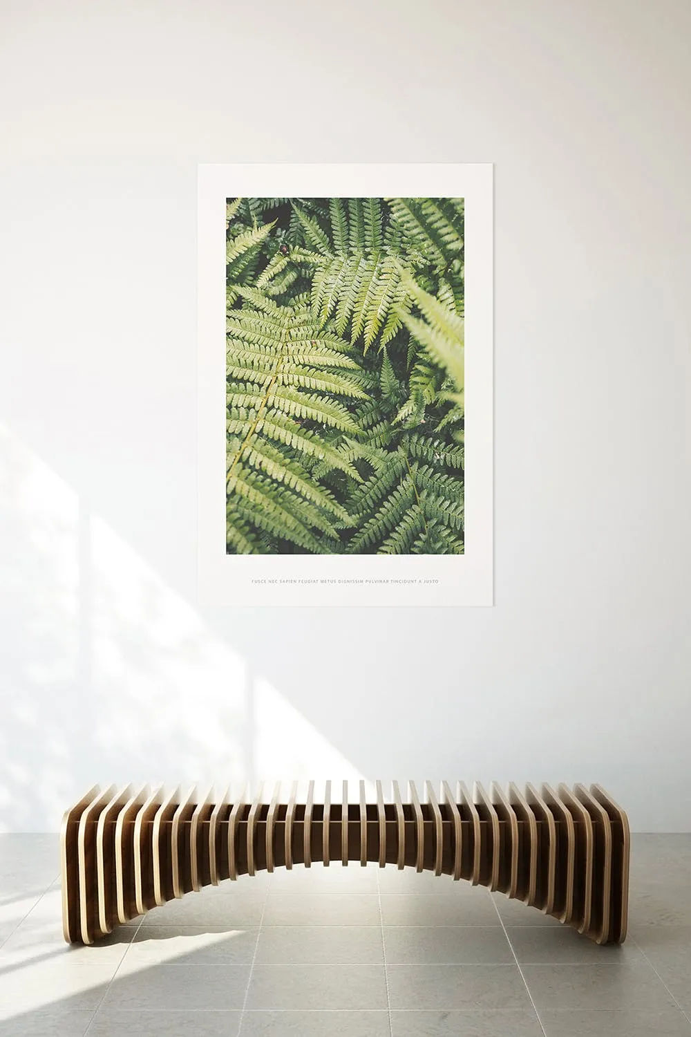 居家大厅大幅画框相框样机素材库精选模板 Poster Mockup插图(9)