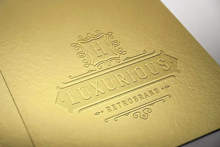 50个奢华装饰Logo及徽章  50 Ornament logos & badges插图(13)