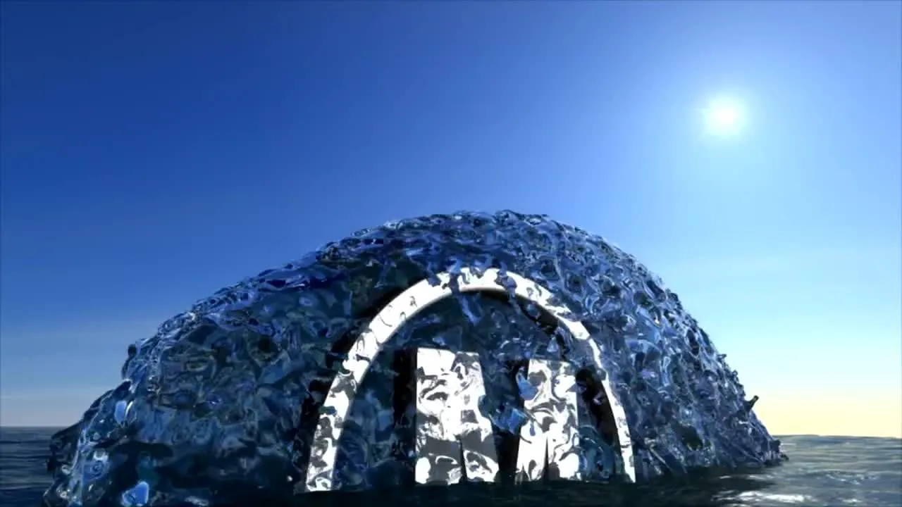 史诗海洋预告片转场过渡效果像素设计精选AE模板