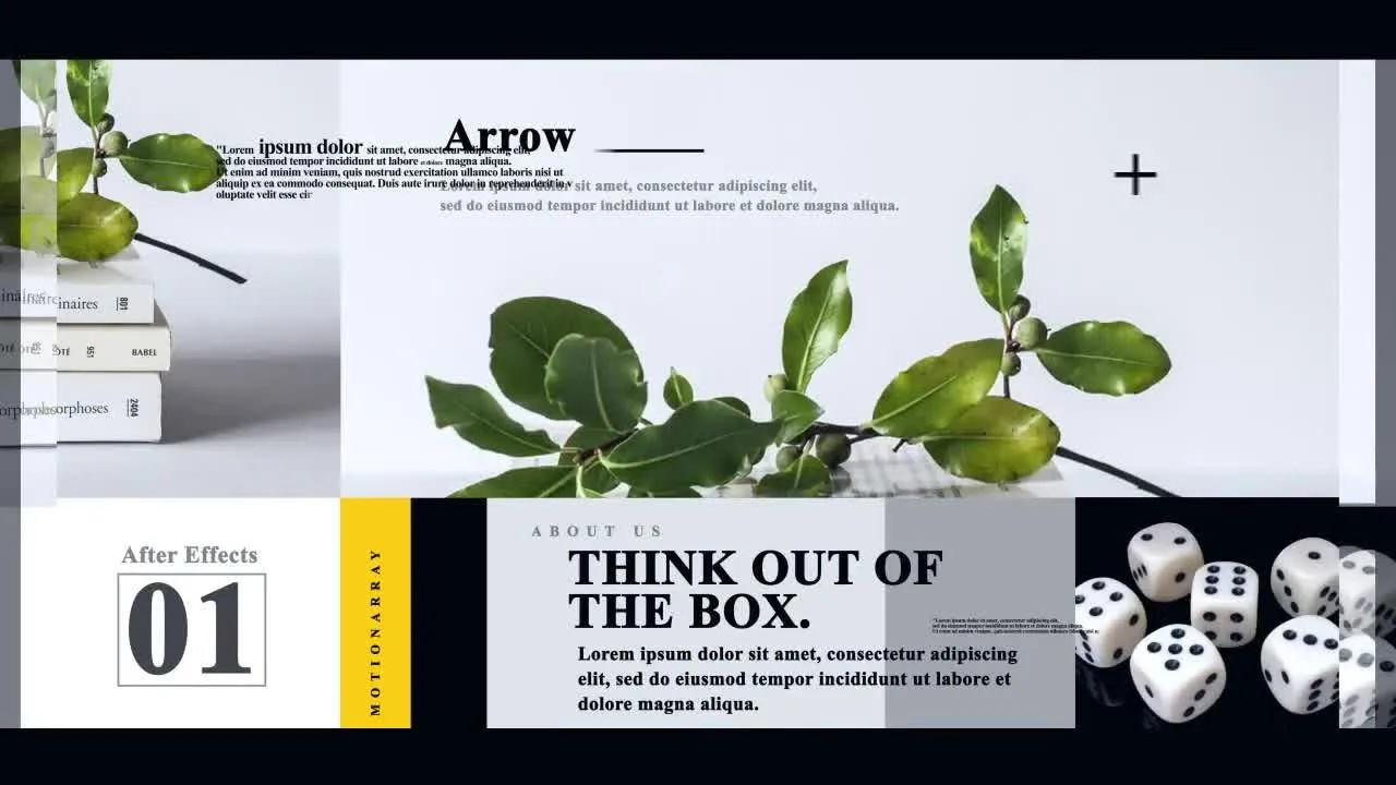 外观精美动态动画4k公司产品像素设计精选AE模板