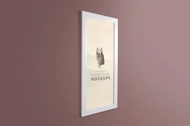 现代简约风室内橱窗艺术框架样机 Gorgeous Frame Mockups插图(3)