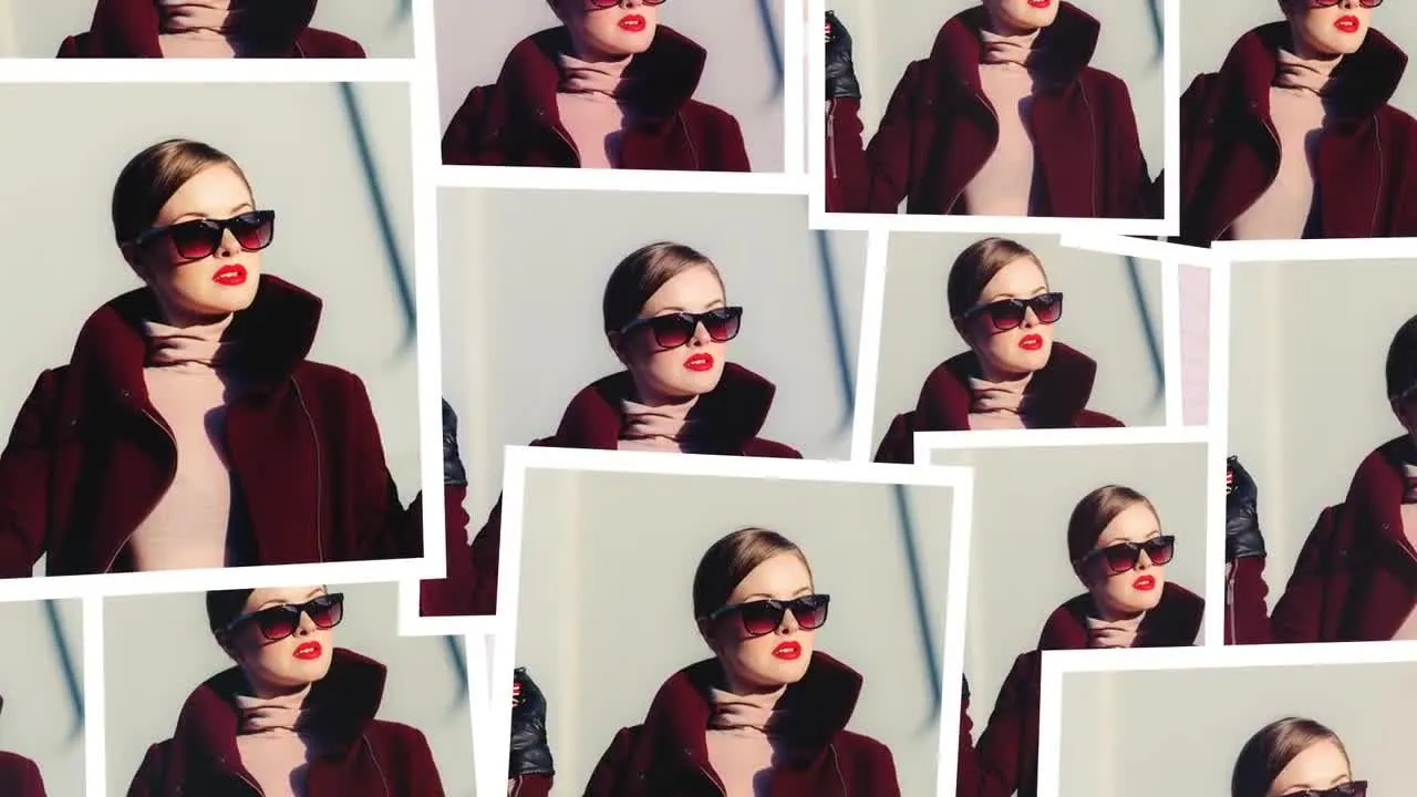 时尚设计的动态照片像素设计精选AE模板