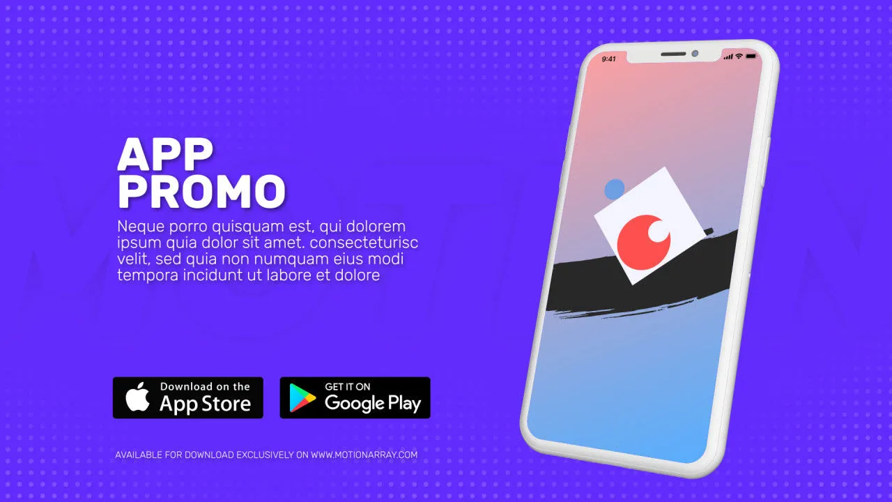 9个很酷App促销像素设计精选AE模板