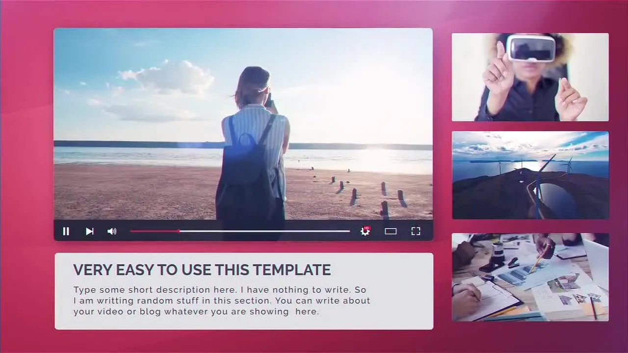 明亮且动态动画的片头过渡效果像素设计精选AE模板