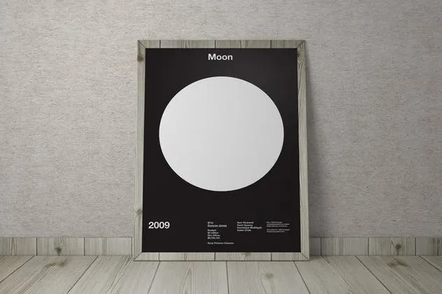 垂直摆放画框相框样机模板 Frame Mockup – Vertical插图(5)