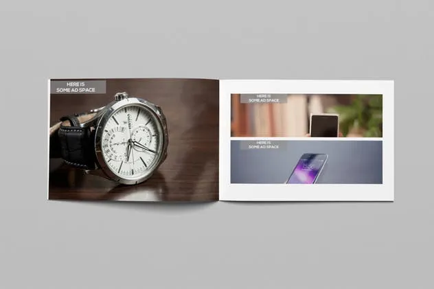 横向规格企业画册&产品目录设计模板 Landscape Magazine插图(13)
