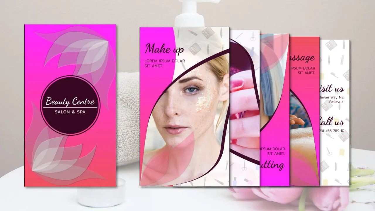 美容中心产品宣传促销像素设计精选AE模板