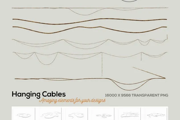 大帐篷灯泡装饰金属字体场景模板17 Marquee Light Bulbs Chaos 17 – Shapes & Backgrouds插图(7)
