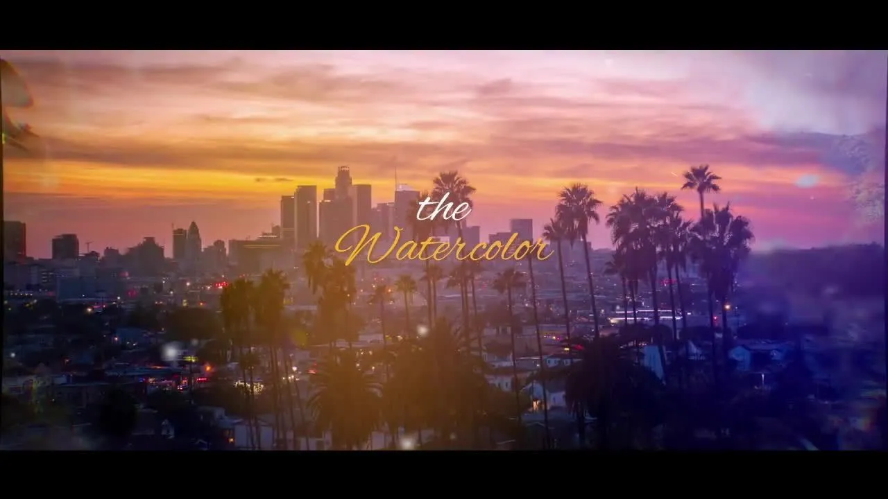 简洁明亮多彩平滑过渡照片像素设计精选AE模板