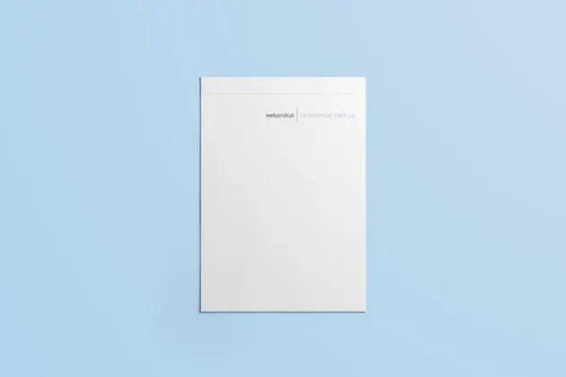 C4规格大信封设计样机模板 Envelope C4 Mock-up插图(7)