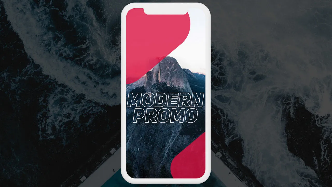 手机竖屏媒体广告包装设计排版动画 像素设计精选AE模板