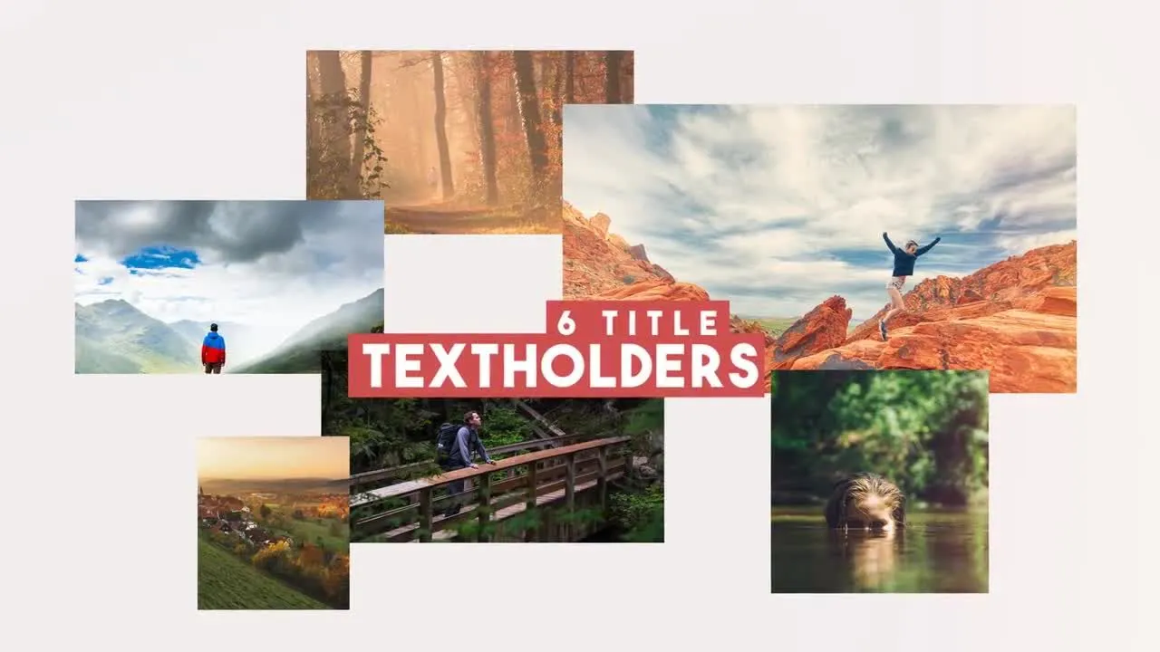 照片视频幻灯片展示像素设计精选AE模板Photo/Video Slideshow