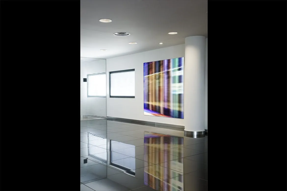 办公室海报宣传告示张贴效果图样机素材库精选v02 Vertical Business Room Mockup_02插图(3)