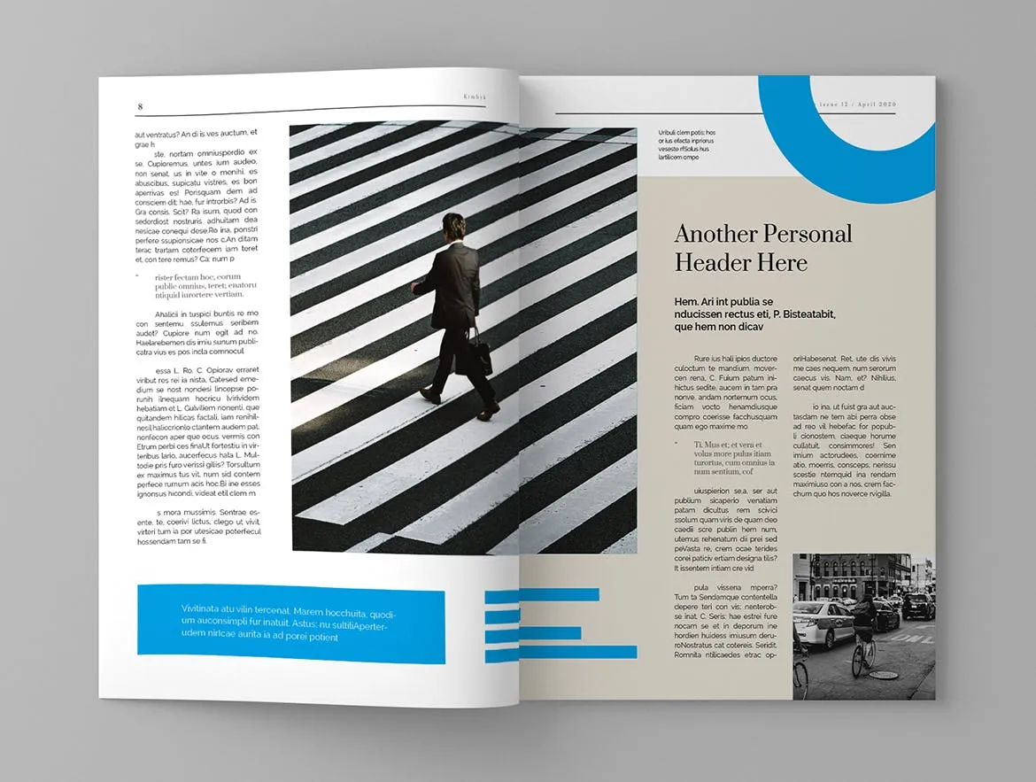 人物专访素材库精选杂志排版设计模板 Sergeyi – Magazine Template插图(5)