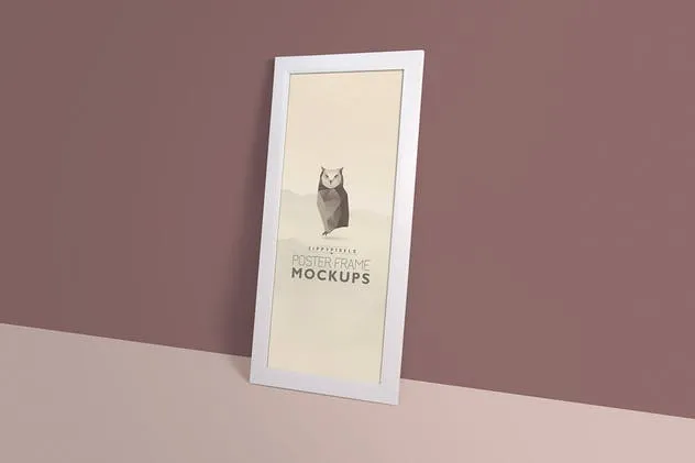 现代简约风室内橱窗艺术框架样机 Gorgeous Frame Mockups插图(2)