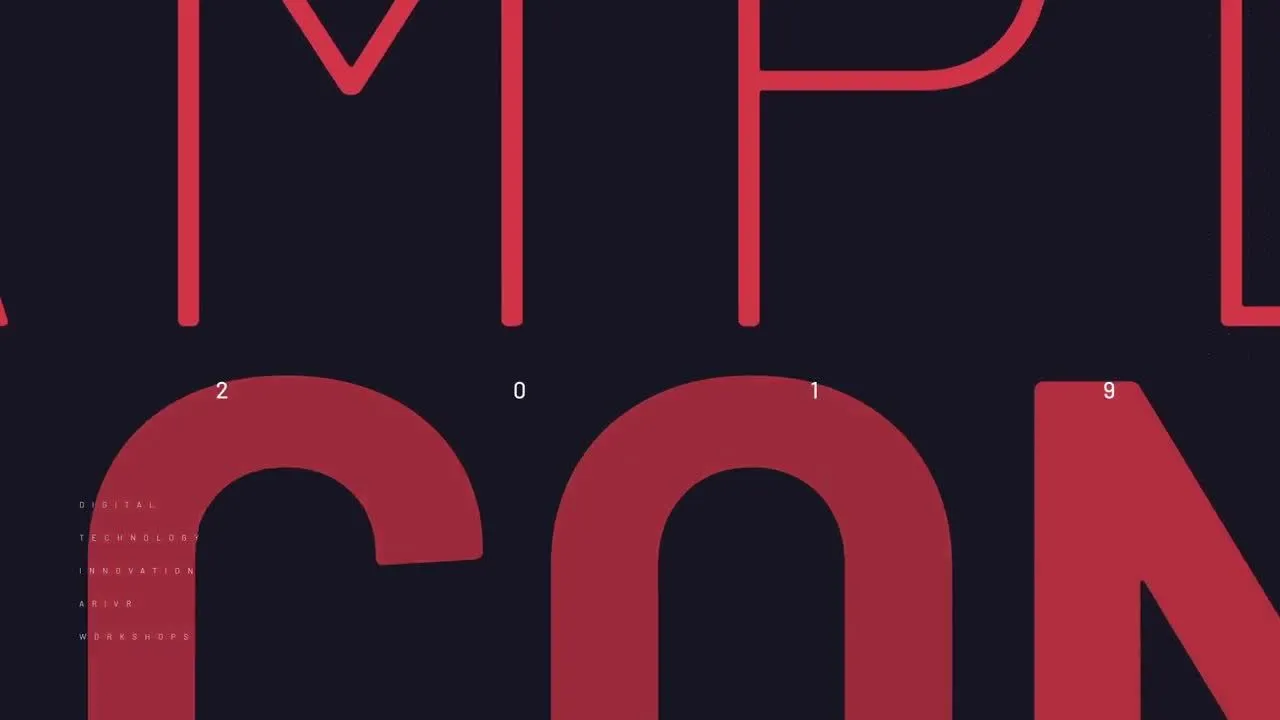 时尚快节奏产品宣传片展示像素设计精选AE模板