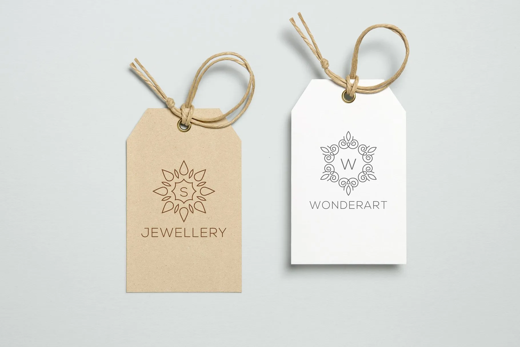 50款线形 Logo 模板合集 50 Linear Premade Logo Bundle插图(4)