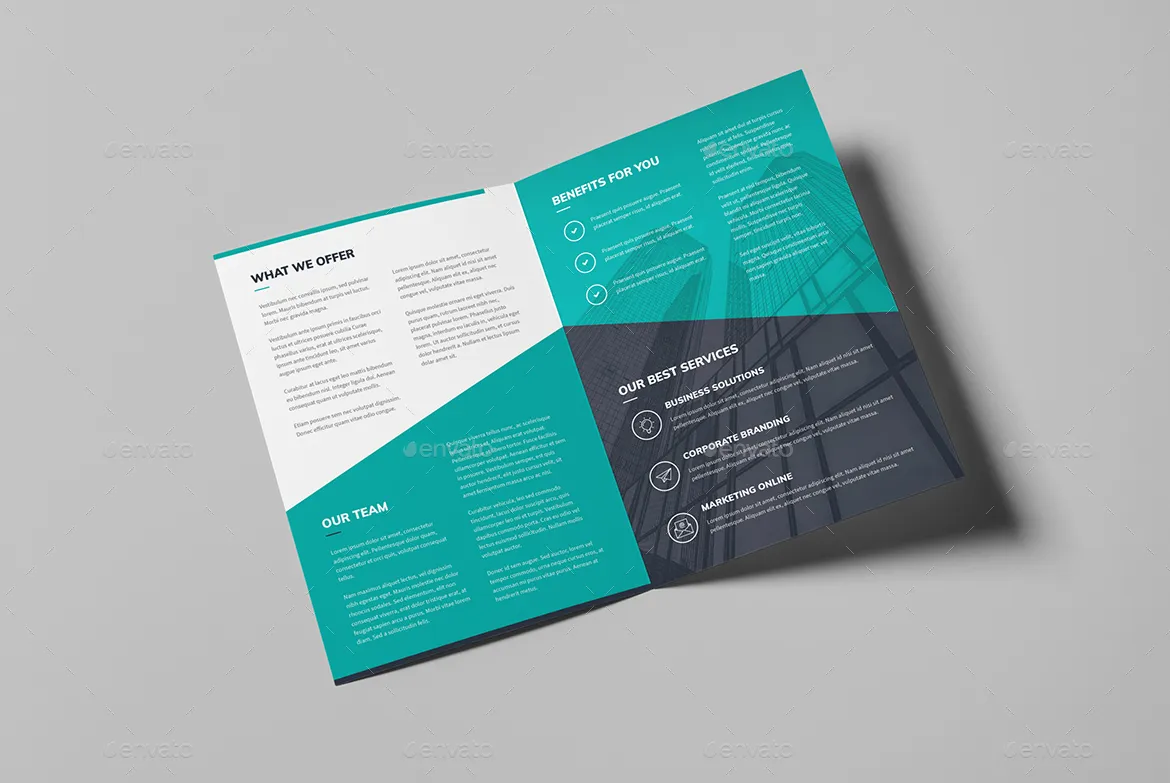 典型的正式的企业商务四折页模板下载插图(13)